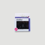 שרוכים שטוחים רחבים במיוחד בצבע שחור 110 ס״מ - Fatties Black 110 - תמונה 3 - אריזה