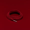 זוג שרוכים שטוחים בצבע בורדו 130 ס״מ - Flatties Burgundy - תמונת מוצר