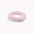 זוג שרוכים שטוחים בצבע שמנת 130 ס״מ - Flatties Cream - תמונת מוצר