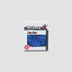זוג שרוכים שטוחים בצבע כחול מלכותי 110 ס״מ - Flatties Junior Royal Blue - אריזה מקורית