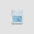 זוג שרוכים שטוחים בצבע פסטל כחול ביבי 120 ס״מ - Pastel Baby Blue - תמונה 3 - אריזה