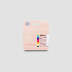 זוג שרוכים שטוחים בצבע פסטל אפרסק 120 ס״מ - Pastel Peach - תמונה 3 - אריזה