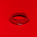 זוג שרוכים שטוחים בצבע אדום 110 ס״מ - Flatties Junior Red - תמונת מוצר