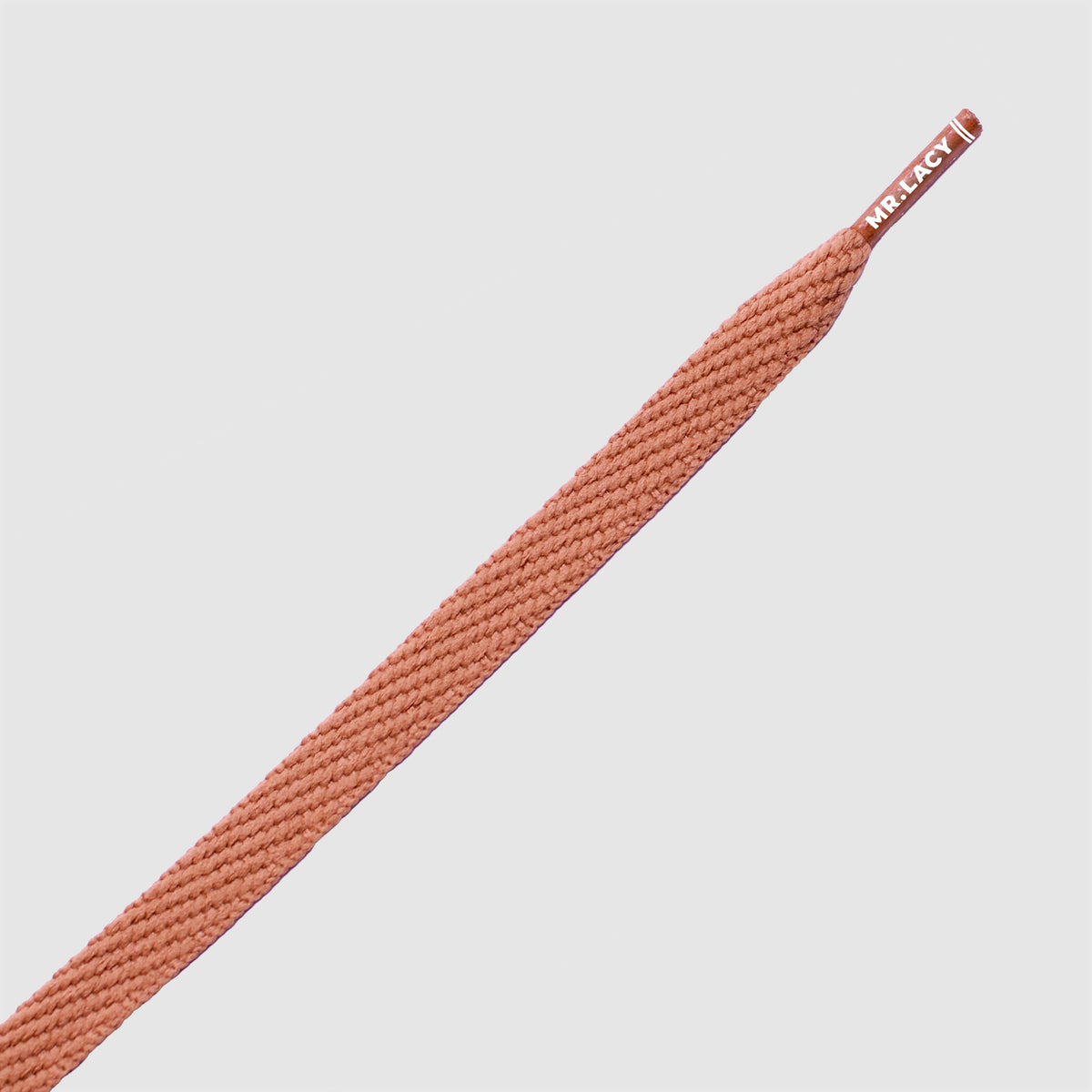 זוג שרוכים שטוחים בצבע חום זהוב 130 ס״מ - Flatties Tan - תמונת מוצר נוספת