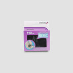 זוג שרוכים אלסטיים בצבע שחור - 110 Flexies Black - תמונה 3 - אריזה