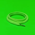 זוג שרוכים אלסטיים בצבע ירוק ניאון - 90 Flexies Neon Green - תמונה 1
