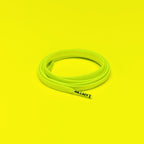 זוג שרוכים אלסטיים בצבע צהוב ליים ניאון - 90 Flexies Neon Lime Yellow - תמונה 1
