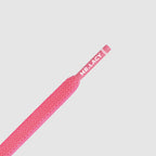 זוג שרוכים אלסטיים בצבע ורוד ניאון - 90 Flexies Neon Pink - תמונה 2