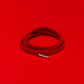 זוג שרוכים אלסטיים בצבע אדום 70 ס״מ - 70 Flexies Red - תמונה 1