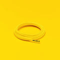 זוג שרוכים אלסטיים בצבע צהוב - 110 Flexies Yellow - תמונה 1