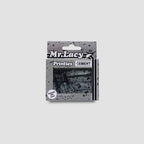 זוג שרוכים עם הדפס בצבע אפור שחור - Printies Cement Grey / Black - תמונה 2 - אריזה