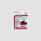 זוג שרוכים עם הדפס שחמט שחור אדום - Printies Checkered Black Red - תמונה 3 - אריזה