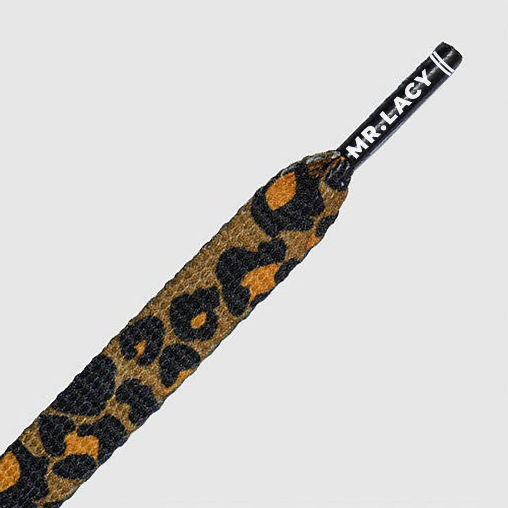 זוג שרוכים עם ההדפס המנומר - Printies Leopard - תמונה 2