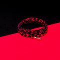Printies Leopard Hot pink - זוג שרוכים עם ההדפס מנומר ורוד