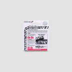 זוג שרוכים עם ההדפס זברה שחור לבן - Printies Zebra Black White - תמונה 3 - אריזה