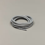 שרוכים עגולים בצבע אפור 130 ס״מ - Roundies Grey 130 - תמונה 1