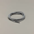 זוג שרוכים עגולים דקים בצבע אפור 90 ס״מ - Runnies Round Grey - תמונה 1