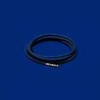 זוג שרוכים עגולים דקים כחול נייבי 90 ס״מ - Runnies Round Navy - תמונה 1