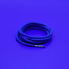 זוג שרוכים עגולים דקים כחול רויאל 90 ס״מ - Runnies Round Royal Blue - תמונה 1