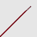 זוג שרוכים עגולים דקים בצבע בורדו 90 ס״מ - Runnies Round Burgundy - תמונה 2
