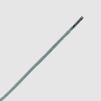זוג שרוכים עגולים דקים בצבע אפור 90 ס״מ - Runnies Round Grey - תמונה 2