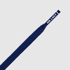 זוג שרוכים צרים בצבע כחול נייבי 120 ס״מ - Skinnies Navy - תמונה 2