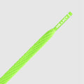 זוג שרוכים צרים בצבע ירוק ניאון 120 ס״מ - Skinnies Neon Green - תמונה 1
