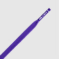 זוג שרוכים צרים בצבע סגול 120 ס״מ - Skinnies Violet - תמונה 1