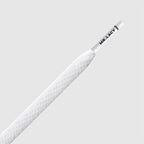 זוג שרוכים צרים במיוחד בצבע לבן 100 ס״מ - Skinnies White 100 - תמונה 2