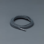 זוג שרוכים קצרים בצבע אפור כהה 90 ס״מ - Smallies Dark Grey - תמונה 1