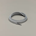 זוג שרוכים קצרים בצבע אפור 90 ס״מ - Smallies Grey - תמונה 1