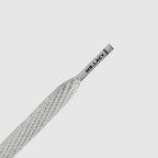 זוג שרוכים קצרים בצבע אפור 90 ס״מ - Smallies Grey - תמונה 2