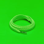 זוג שרוכים קצרים בצבע ירוק ניאון 90 ס״מ - Smallies Neon Green - תמונה 1