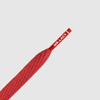 זוג שרוכים קצרים בצבע אדום 90 ס״מ - Smallies Red - תמונה 2