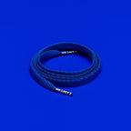 זוג שרוכים קצרים בצבע כחול מלכותי 90 ס״מ - Smallies Royal Blue - תמונה 1