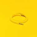 זוג שרוכים קצרים בצבע צהוב 90 ס״מ - Smallies Yellow - תמונה 1