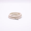 זוג שרוכים צרים בצבע שמנת 120 ס״מ - Skinnies Cream - תמונה 1