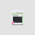 זוג שרוכים קצרים בצבע שחור 90 ס״מ - Smallies Black - תמונה 3 - אריזה