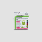 זוג שרוכים קצרים בצבע צהוב ניאון 90 ס״מ - Smallies Neon Lime Yellow - תמונה 4 - אריזה