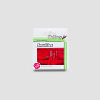 זוג שרוכים קצרים בצבע אדום 90 ס״מ - Smallies Red - תמונה 3 - אריזה