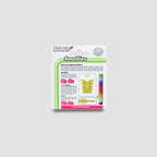 זוג שרוכים קצרים בצבע צהוב 90 ס״מ - Smallies Yellow - תמונה 4 - אריזה