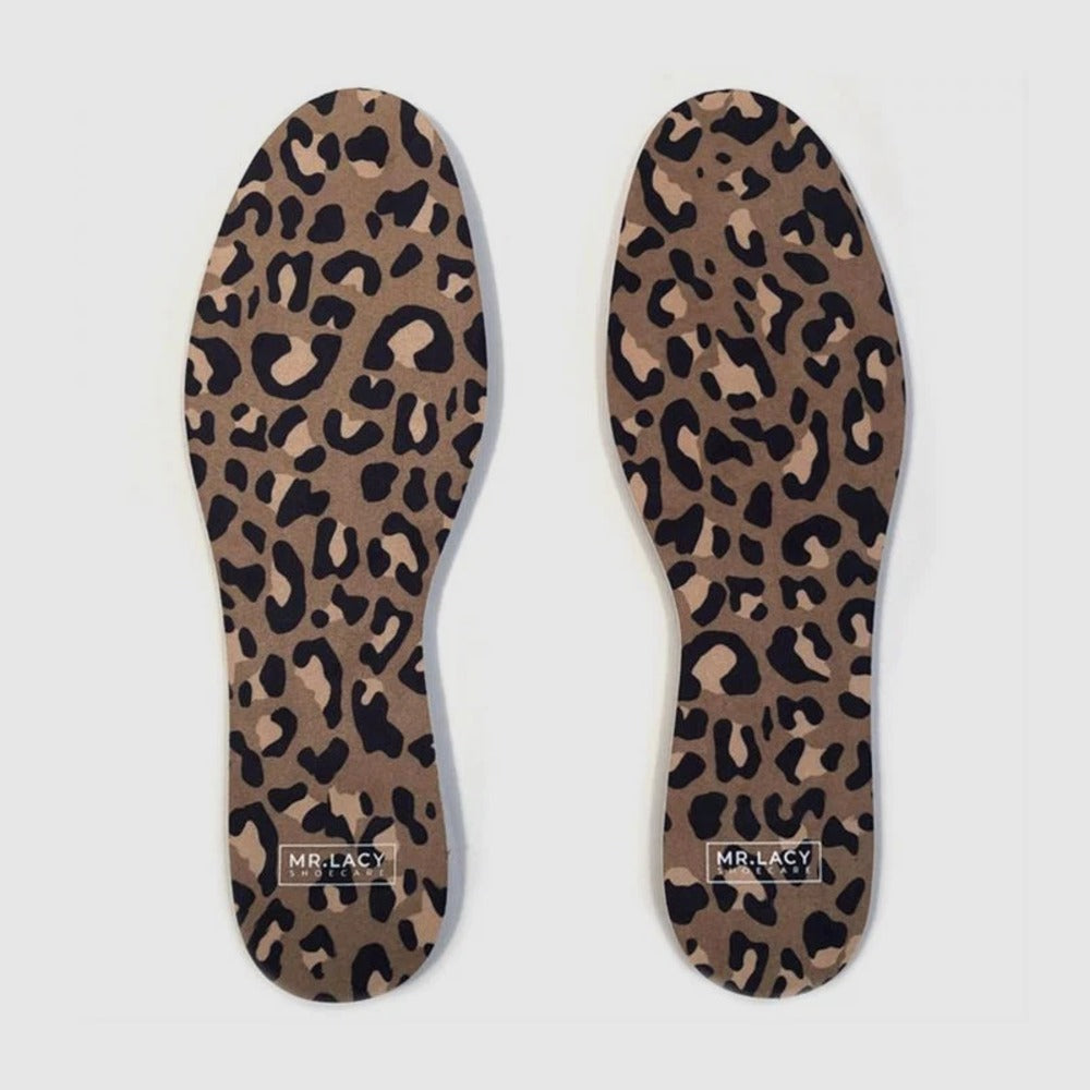 Mr. Lacy Insole Pack Leopard - זוג רפידות איכותיות בצבע מנומר חום