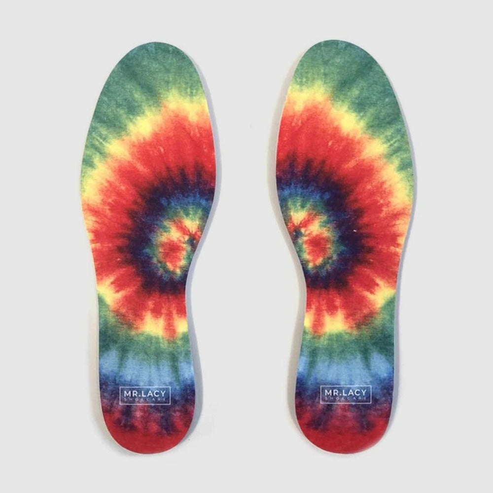 Mr. Lacy Insole Pack Tie Dye - זוג רפידות איכותיות במריחות צבע