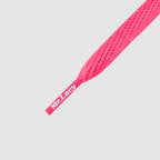 Smallies Neon Pink- זוג שרוכים קצרים בצבע ורוד ניאון 90 ס״מ