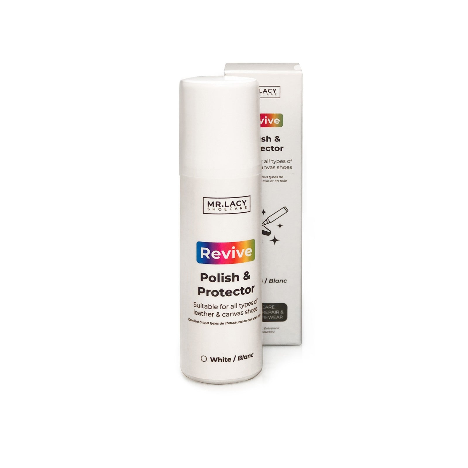 Revive Polish & Protector - White - מנקה, מחדש, מגן ופוליש לנעליים לבן