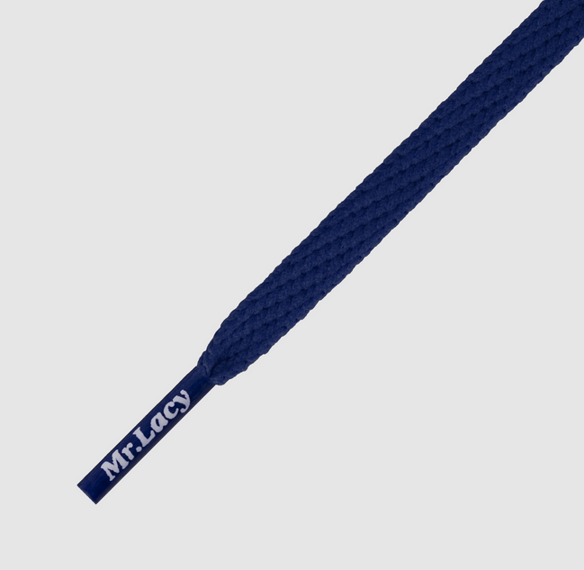 Skinnies Navy- זוג שרוכים צרים בצבע כחול נייבי 120 ס״מ