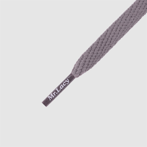 Smallies Dark Grey- זוג שרוכים קצרים בצבע אפור כהה 90 ס״מ