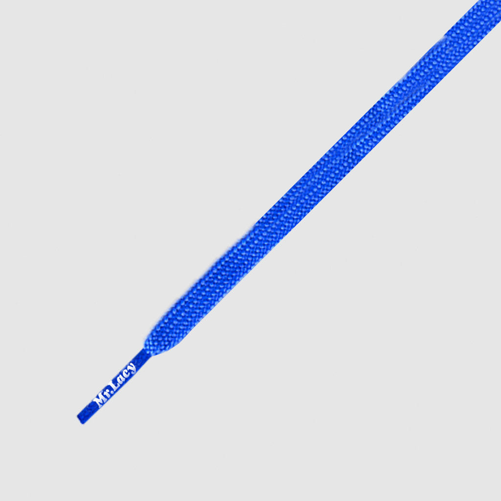 Runnies Flat Royal Blue - זוג שרוכים שטוחים לנעלי ספורט בצבע כחול רויאל 120 סמ