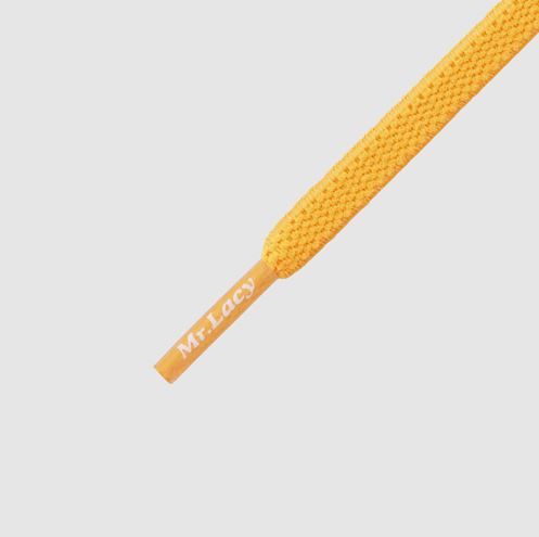 90 Flexies Bright Orange- זוג שרוכים אלסטיים בצבע כתום בהיר