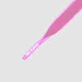 Velvies Pink - זוג שרוכי קטיפה בצבע ורוד 100 ס״מ